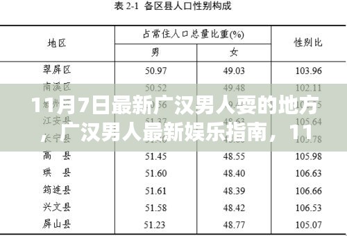 广汉男性娱乐指南，最新休闲场所探索与步骤详解（11月7日版）