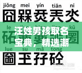 汪姓男孩取名宝典，精选潮流好名，适用于2024年11月13日出生