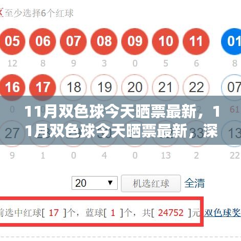 最新11月双色球晒票，深度测评与详细介绍