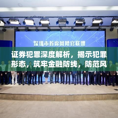 证券犯罪深度解析，揭示犯罪形态，筑牢金融防线，防范风险挑战